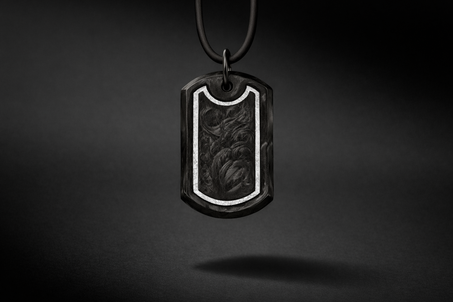 Sentinel Halo Pendant – Metal Inlay