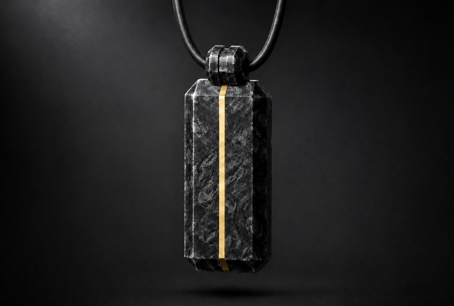 AXSIS Line Pendant — Metal Inlay
