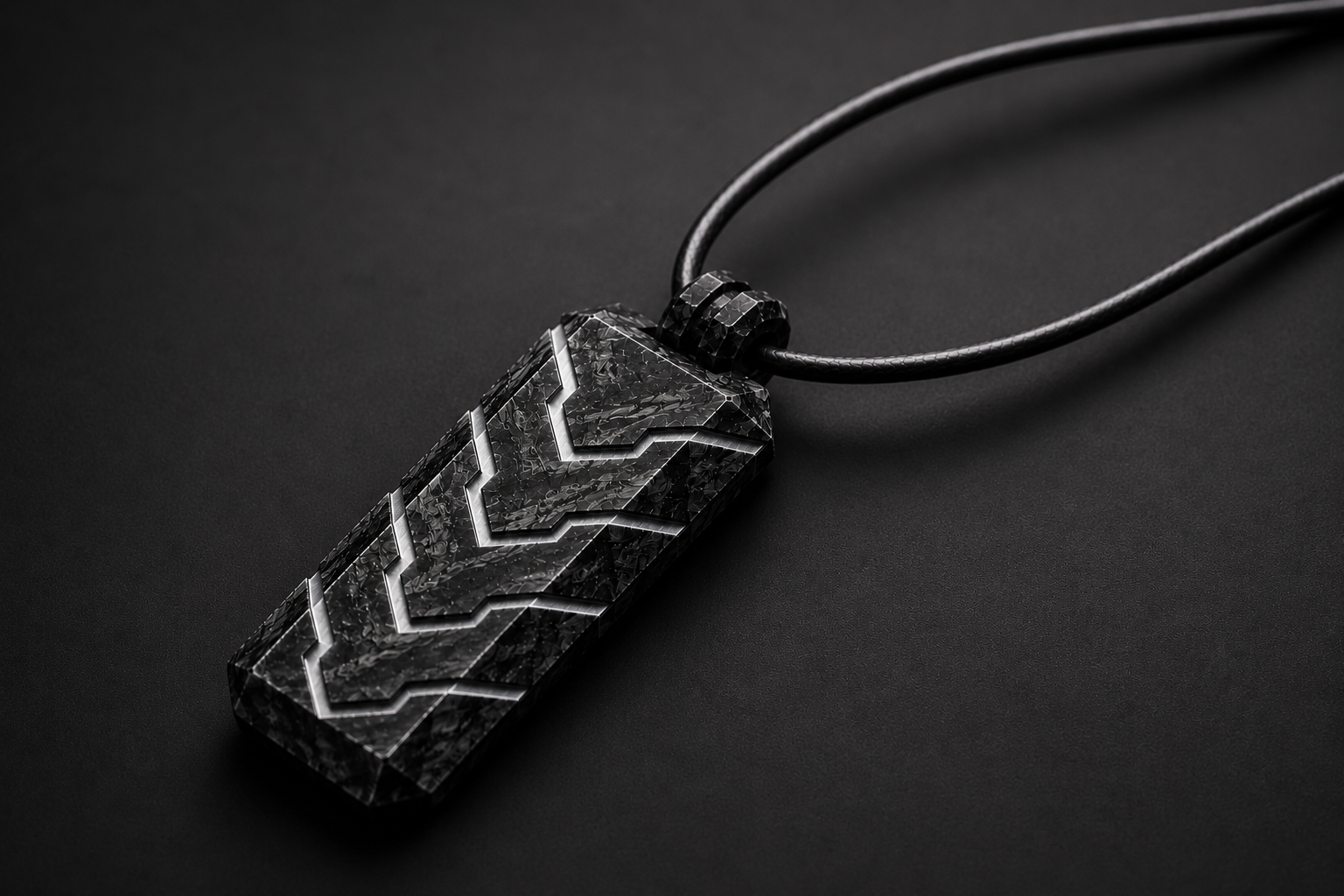 Vector Pendant — Metal Line