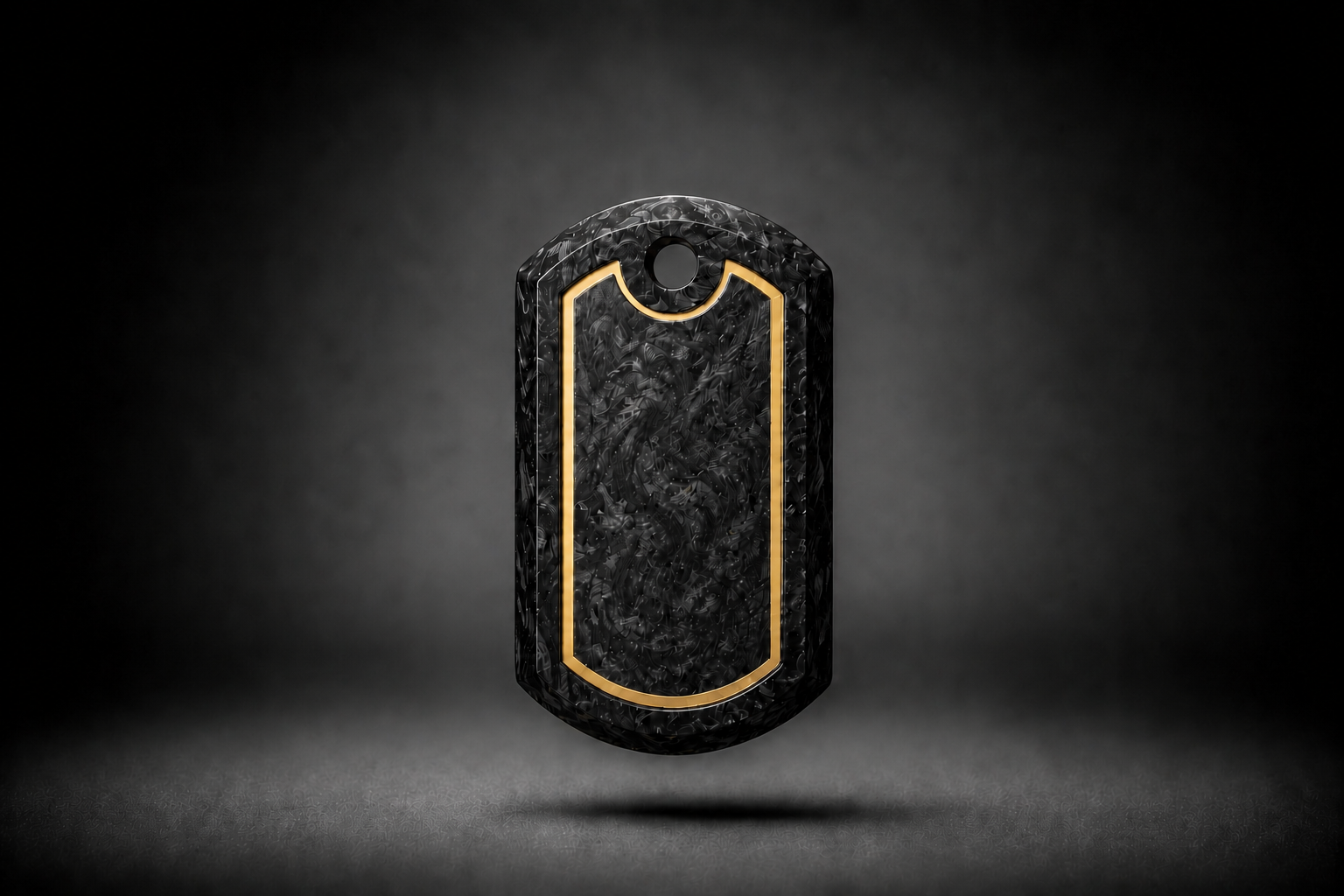 Sentinel Halo Pendant – Metal Inlay