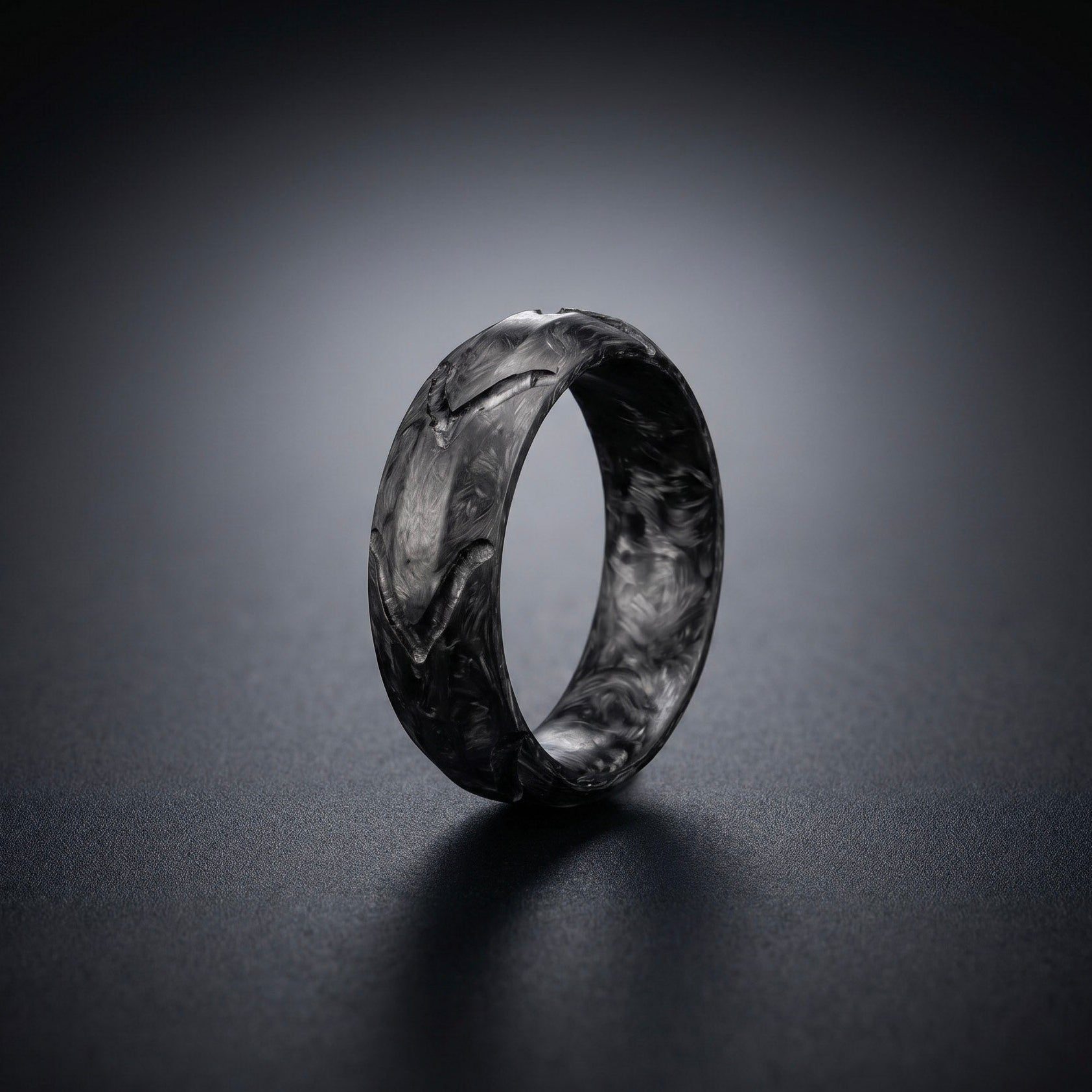 Vector Ring — Forged Carbon