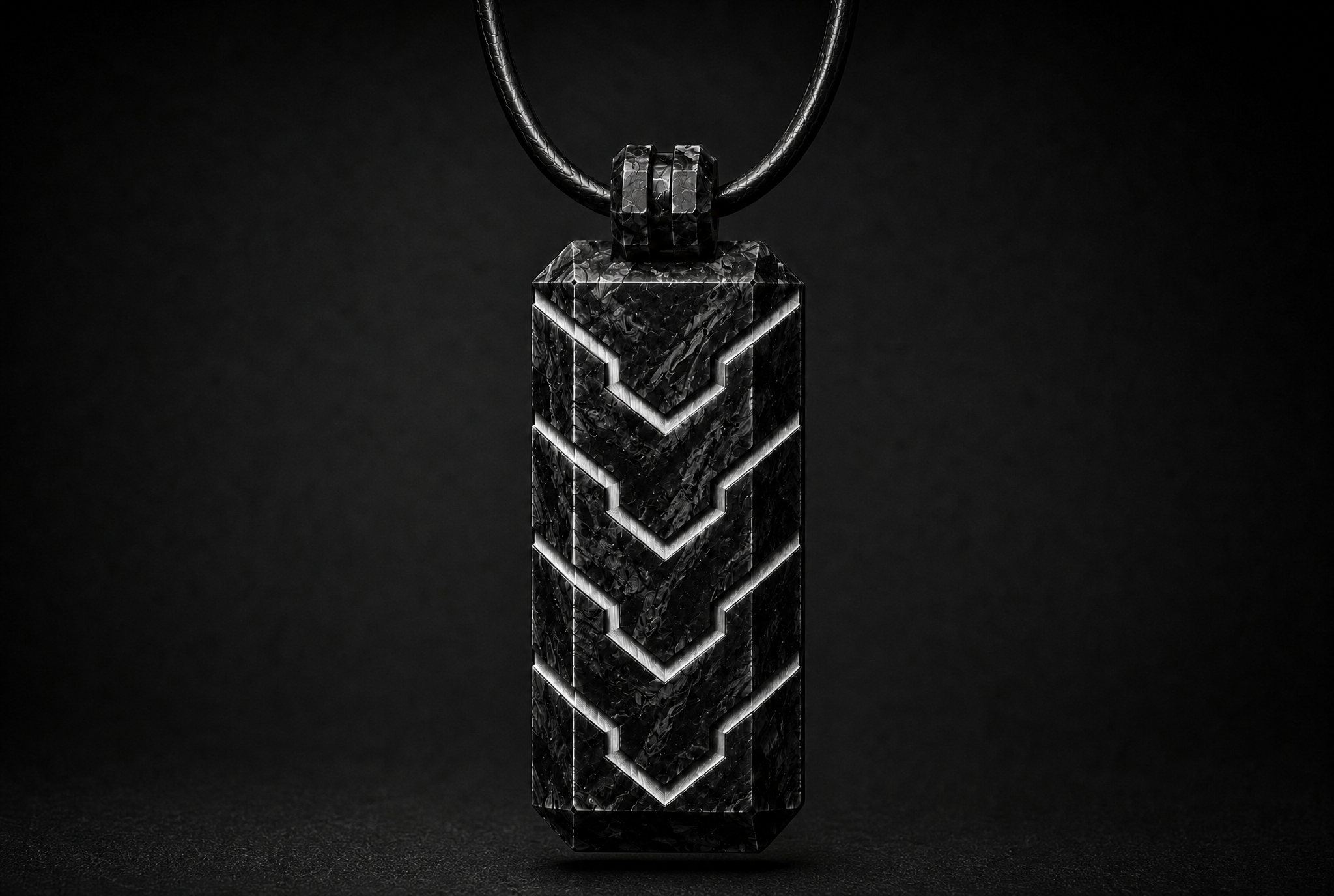 Vector Pendant — Metal Line