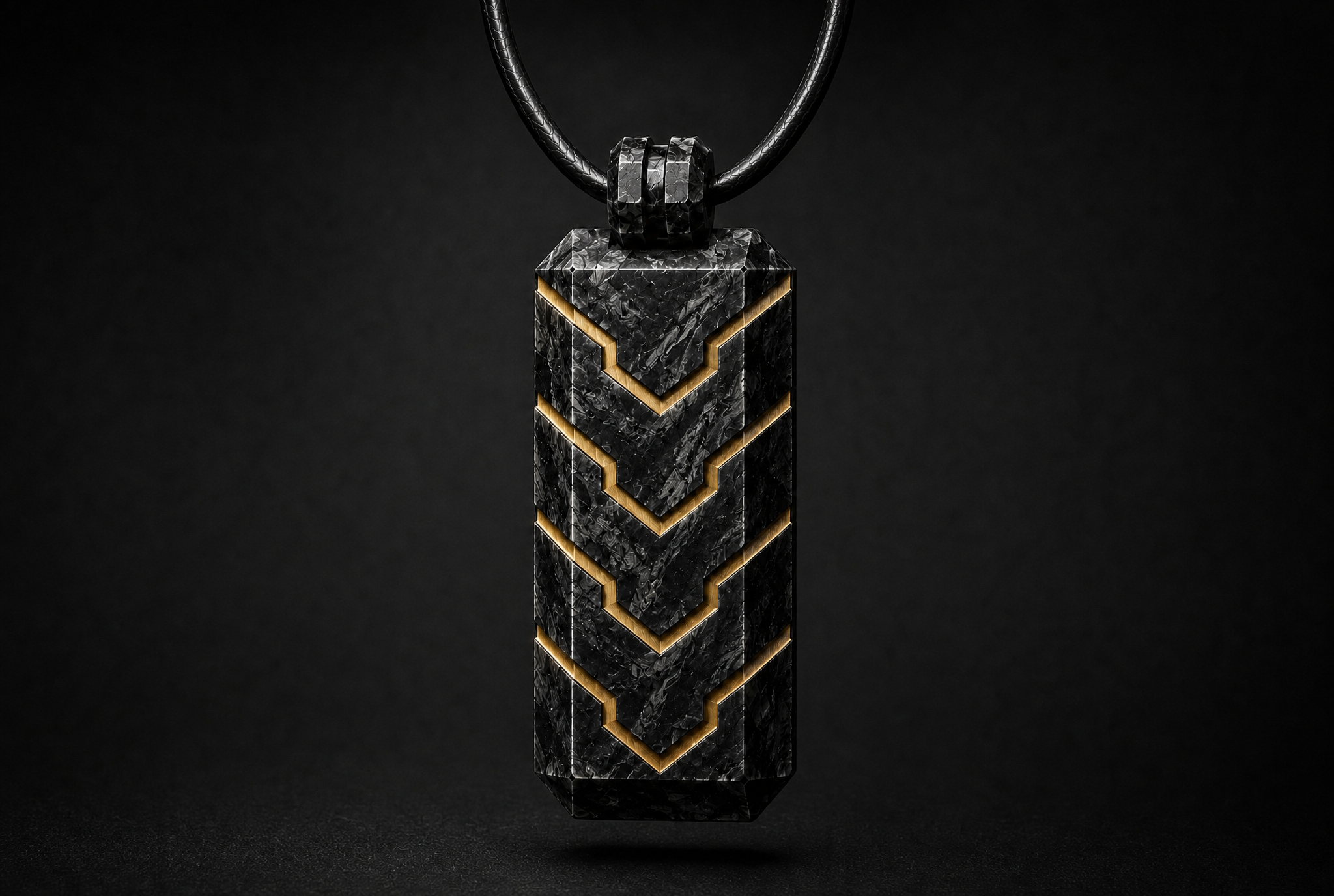 Vector Pendant — Metal Line