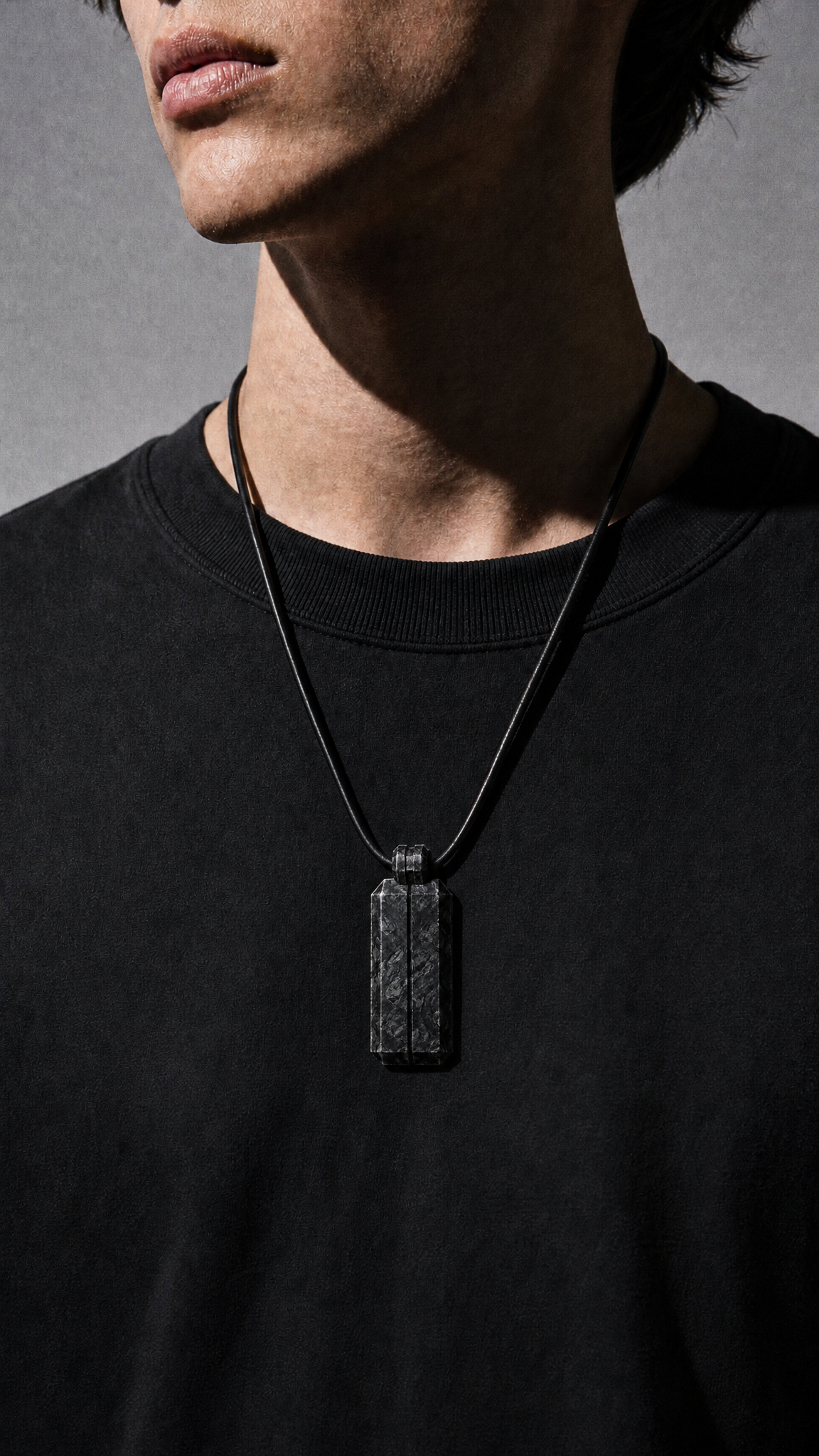 AXSIS Line Pendant — Carbon