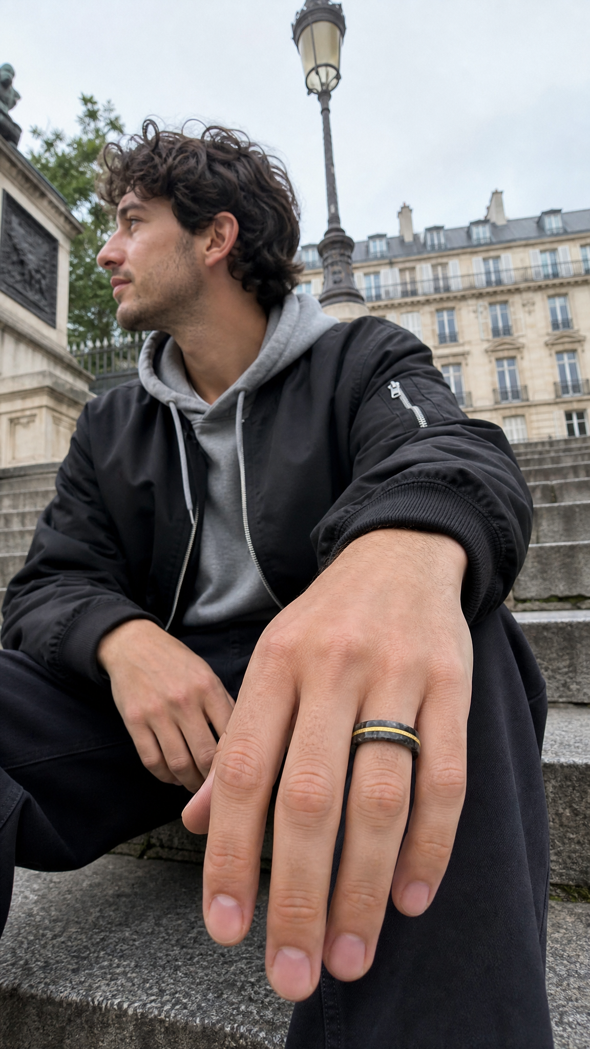 AXIS — Metal Inlay Ring