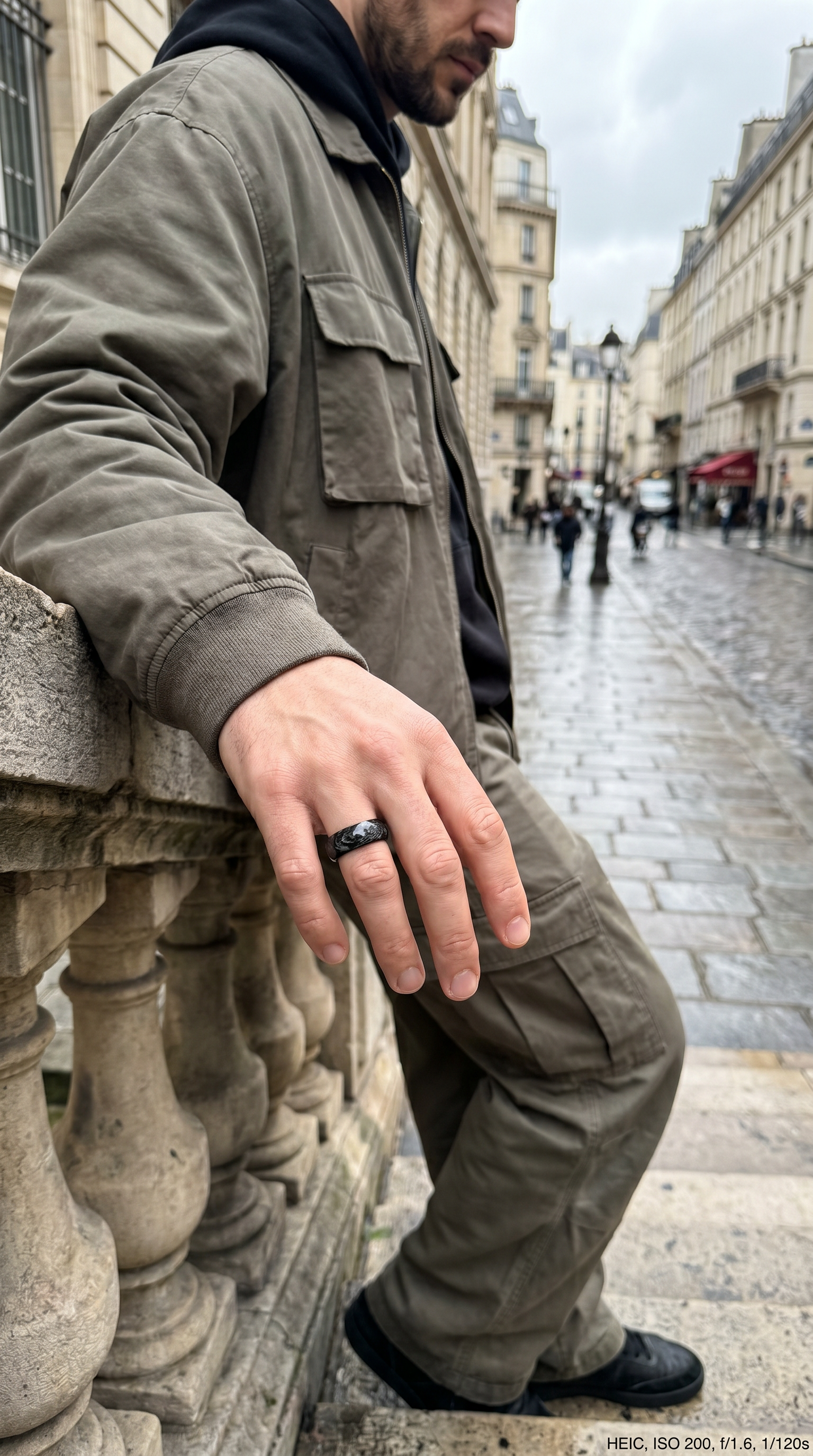 FORM Ring— Forged Carbon