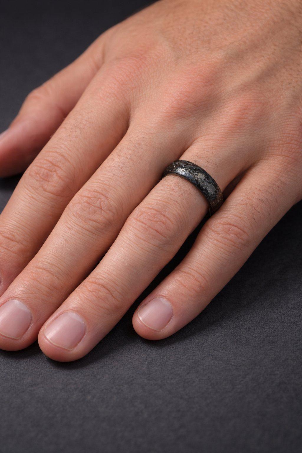 CORE RING — Forged Carbon Ring