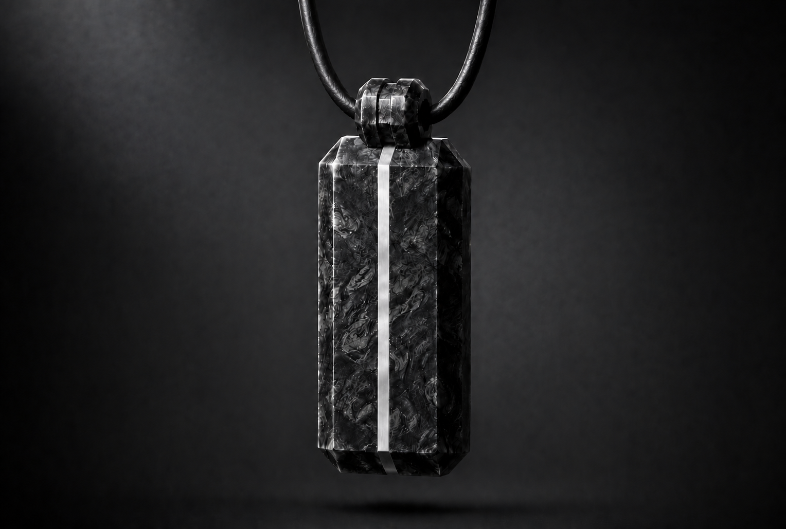 AXSIS Line Pendant — Metal Inlay