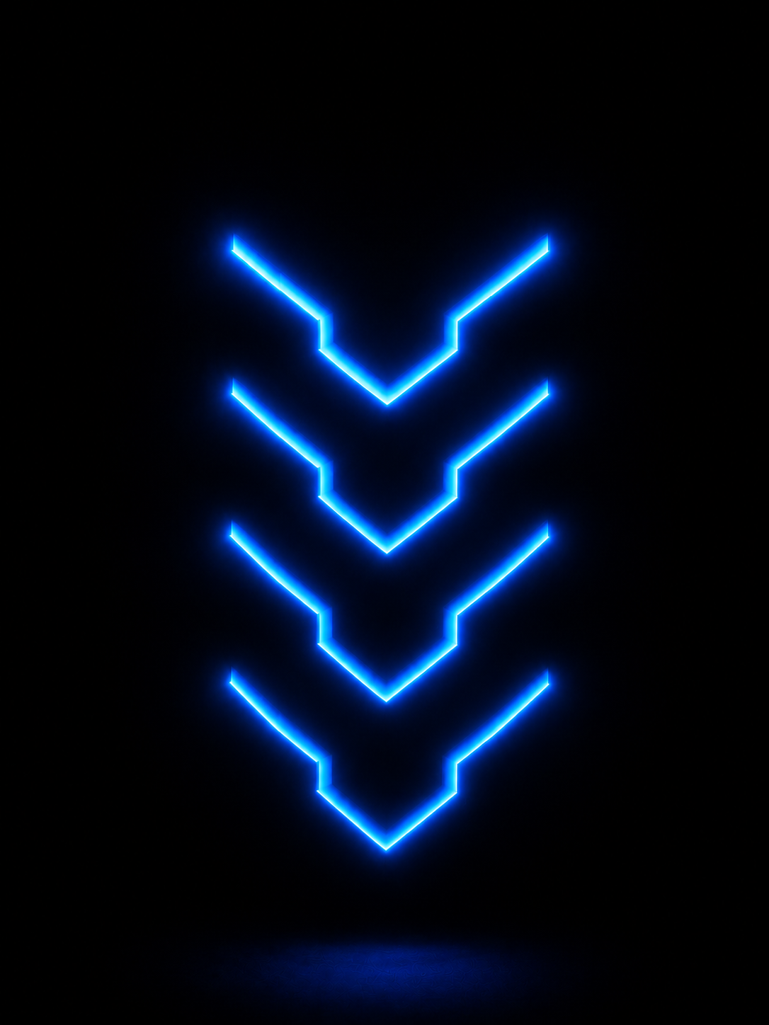Vector Pendant — Glow Line