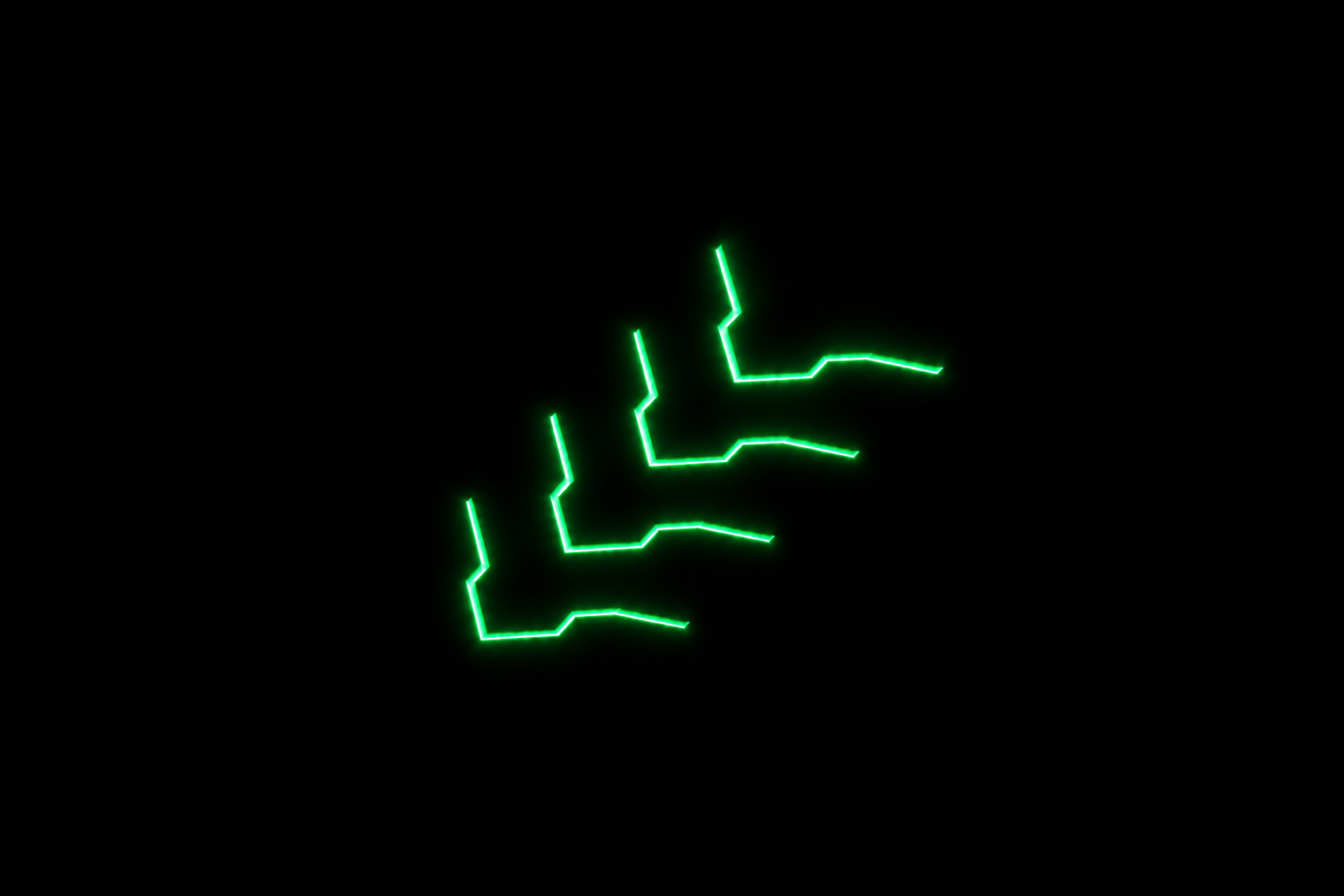 Vector Pendant — Glow Line