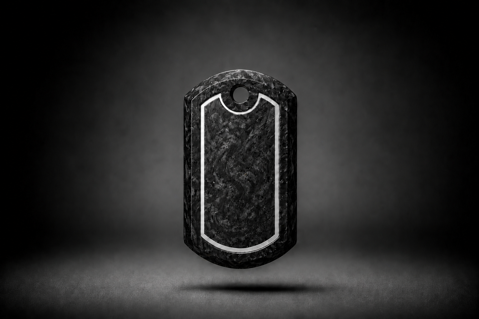 Sentinel Halo Pendant – Metal Inlay