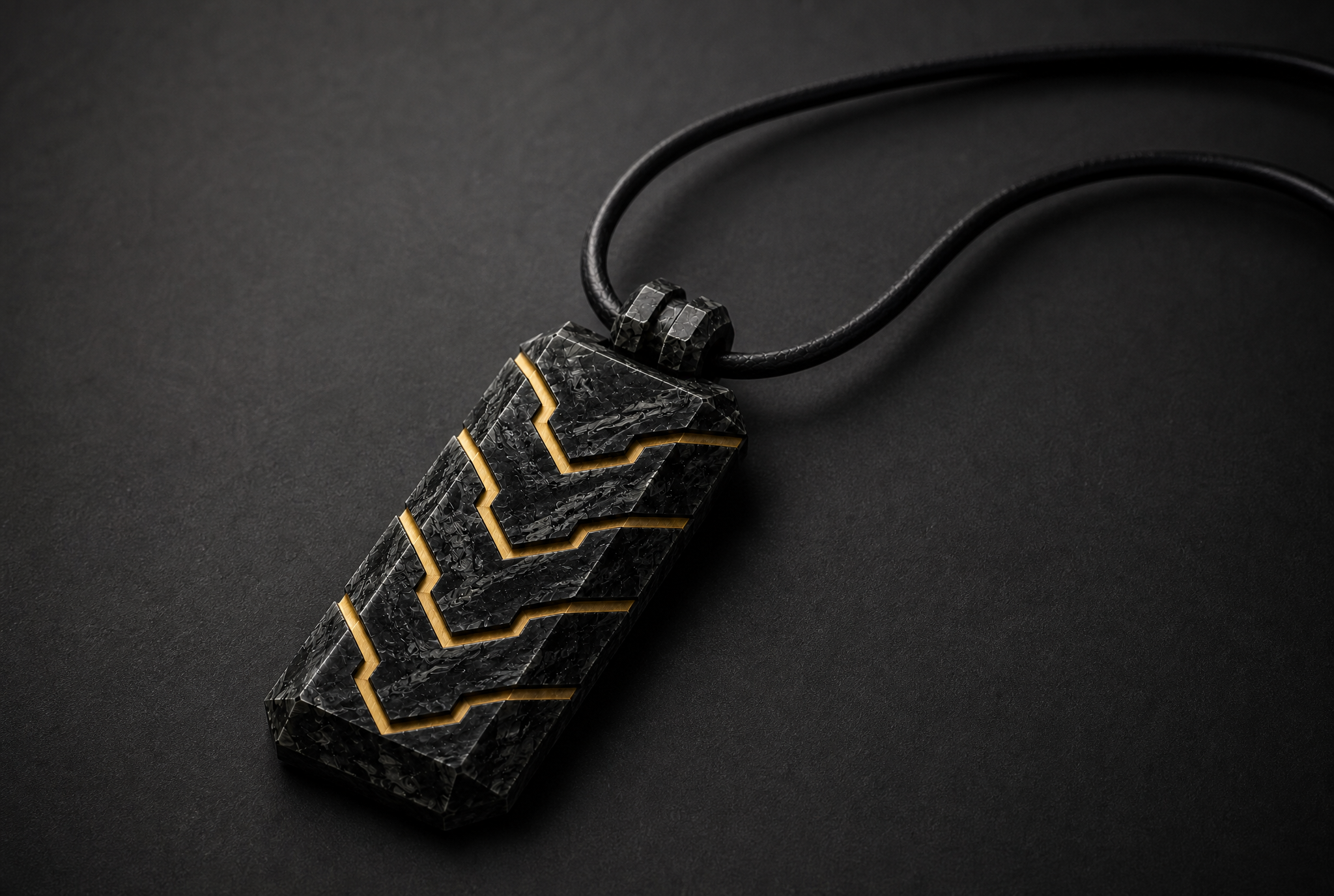 Vector Pendant — Metal Line