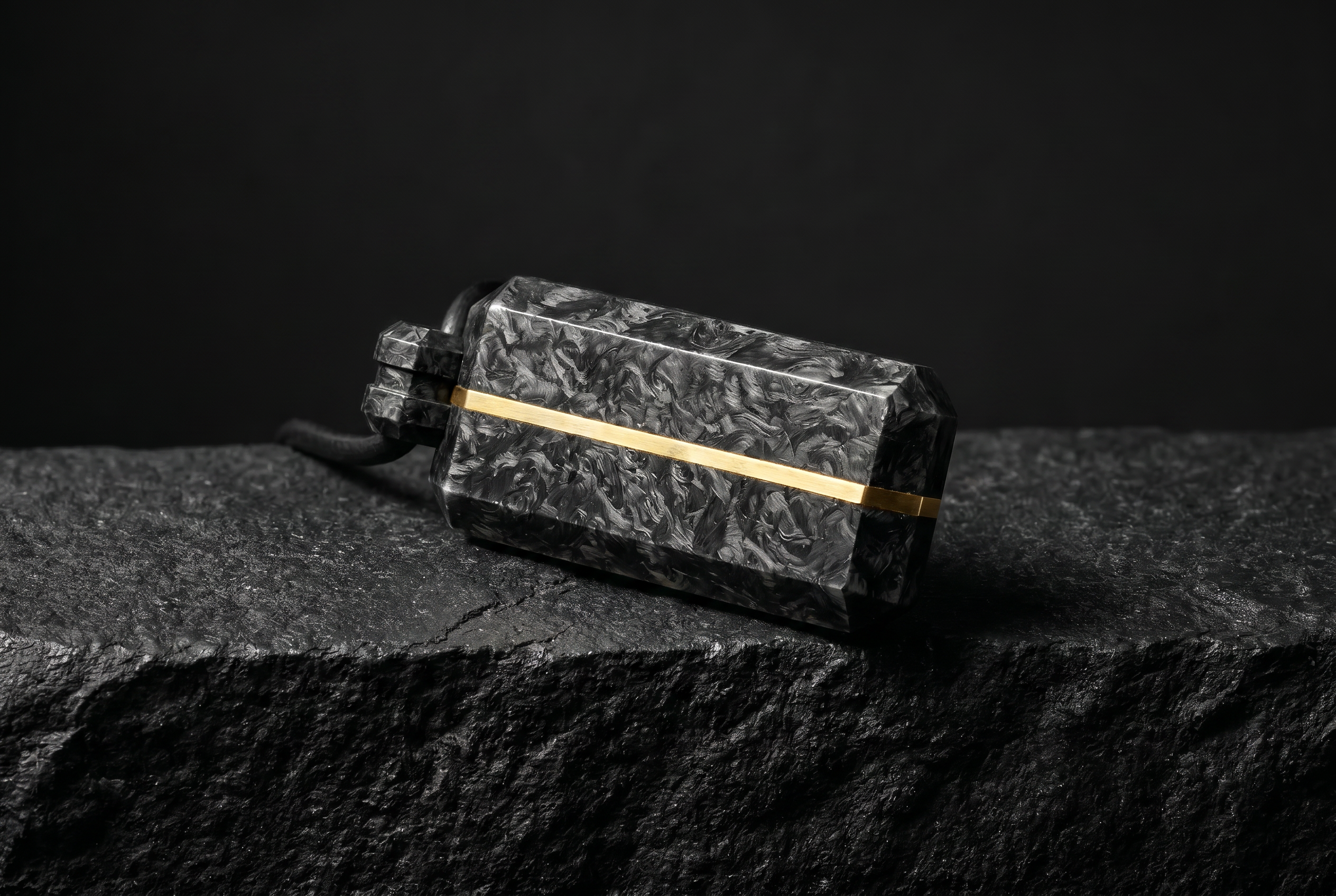 AXSIS Line Pendant — Metal Inlay