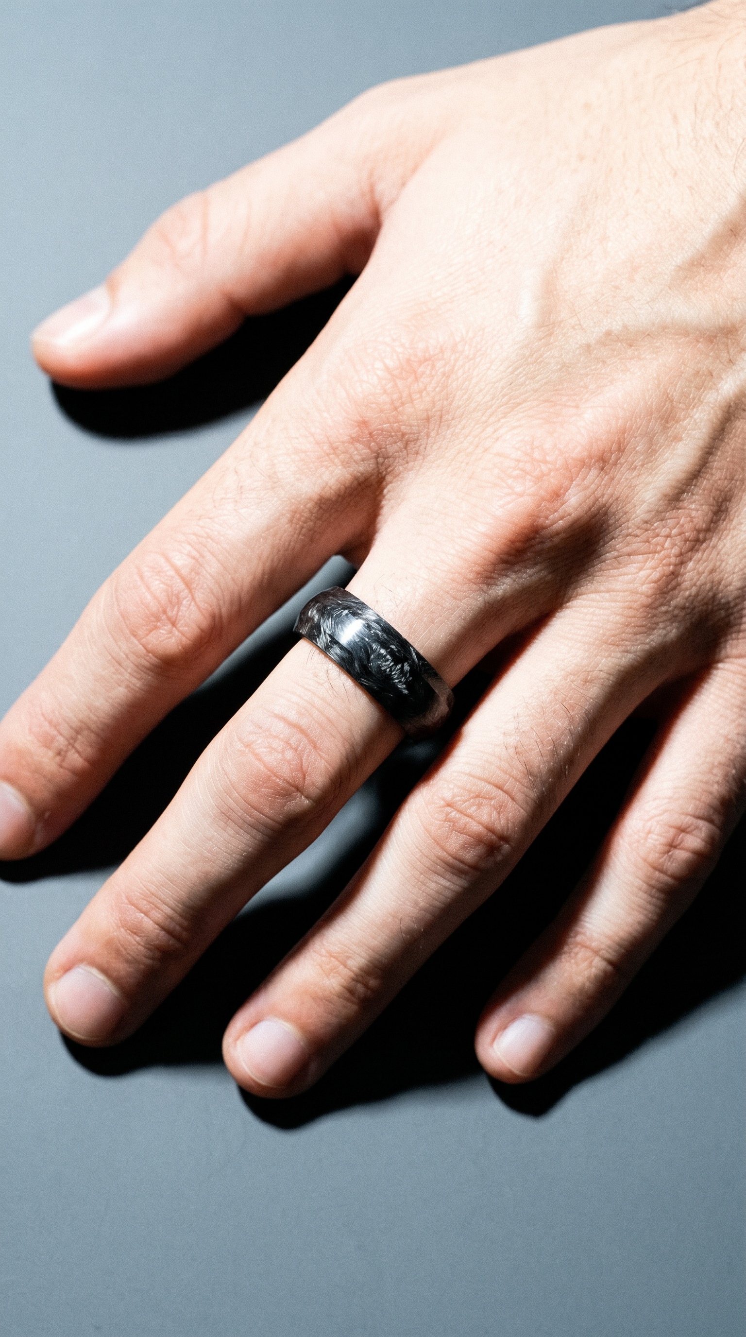 FORM Ring— Forged Carbon