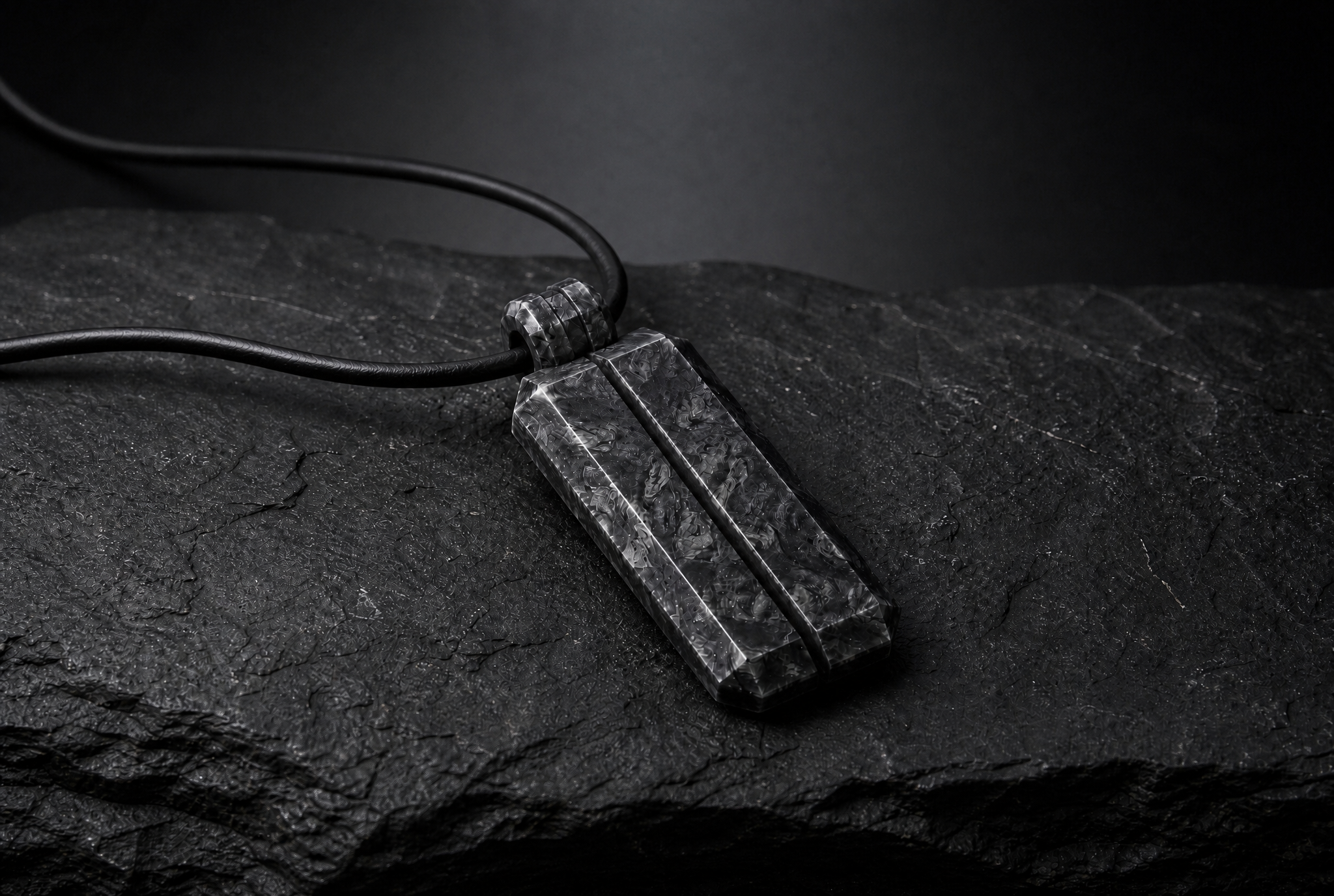AXSIS Line Pendant — Carbon