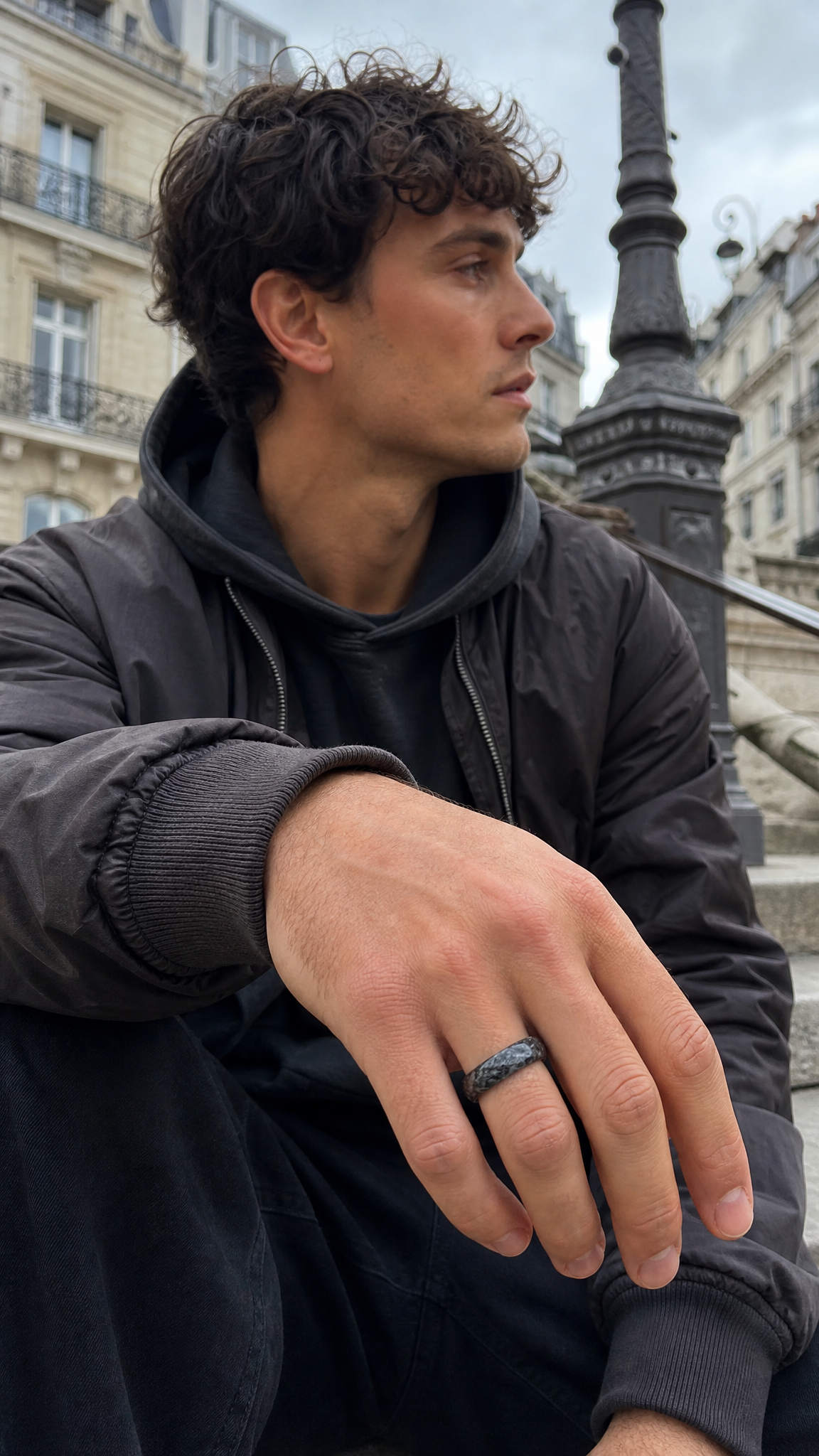 CORE RING — Forged Carbon Ring